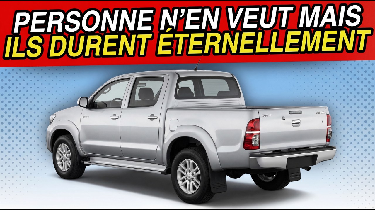 4 pickups pas chers que tout le monde ignore (mais qui sont des vraies pépites)