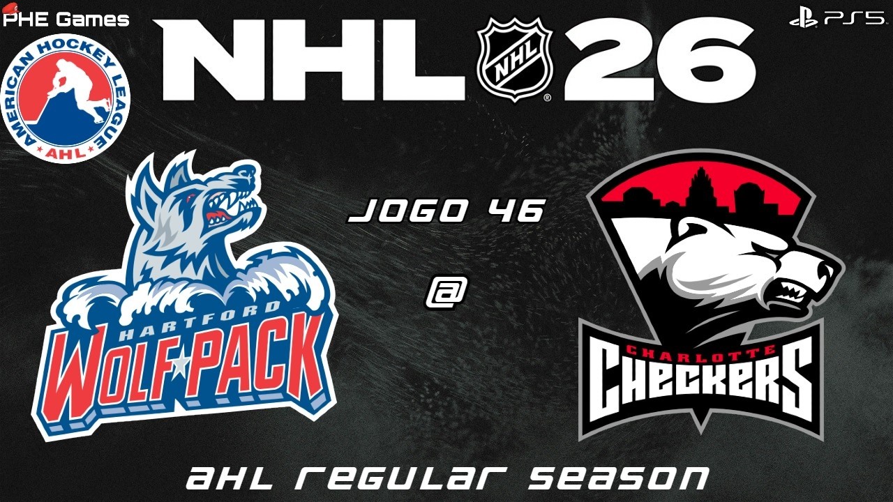 NHL 26 - AHL RS 46 - Wolf Pack @ Checkers (PS5) (#3324)