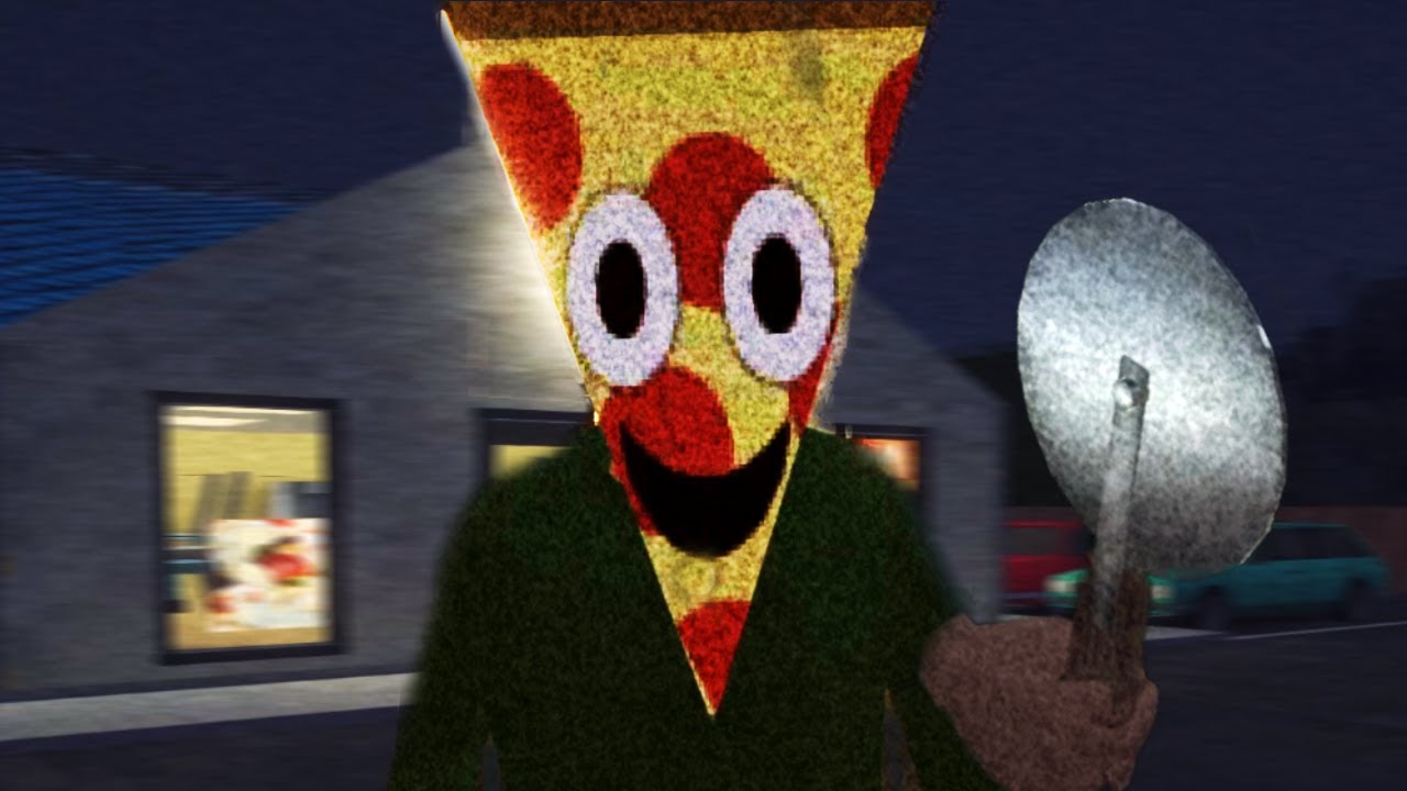 THIS PIZZA FACED MASCOT KILLER IS TERRIFYING.. - 3 Random Horror Games