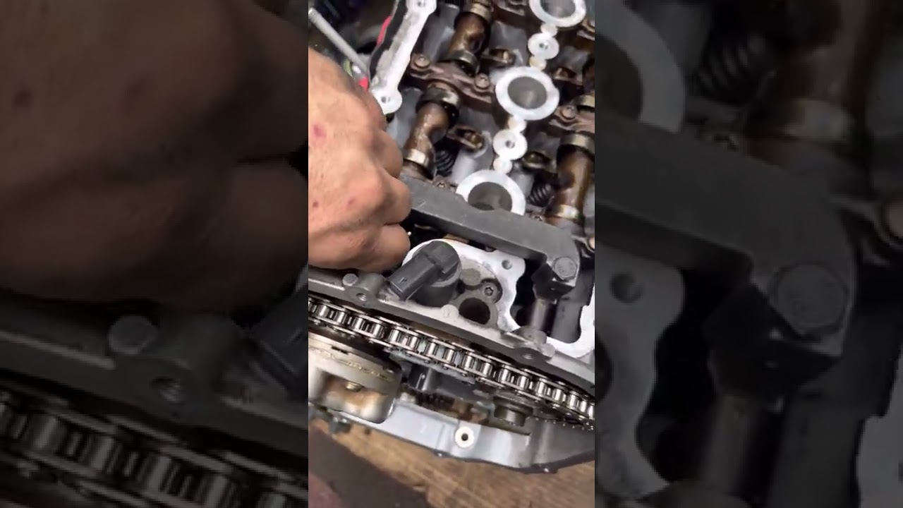 Замена цепи ГРМ на Audi 3.0 TFSI