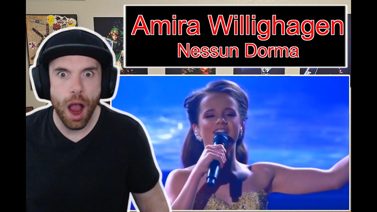 Amira Willighagen | Nessun Dorma (First Time Hearing) 2017 Life is Groot Live Stream Reaction