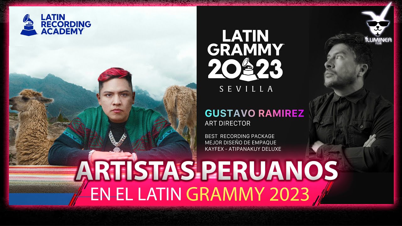 Kayfex Daniela Darcourt Septeto Acarey Susana Baca, Renzo bravo nominados a los latin grammys