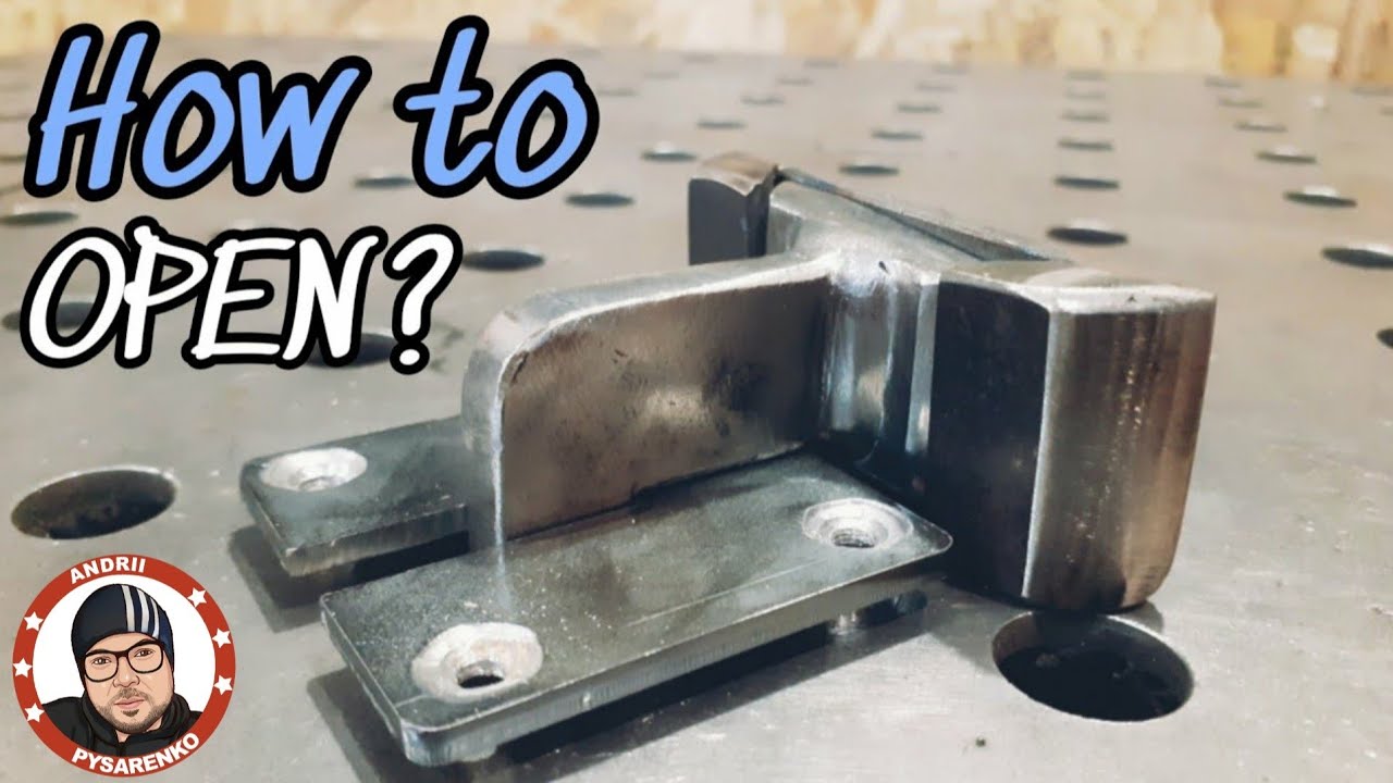SECRET NIGHT LOCK || Genius idea for your entrance Door || For home, garage, workshop || DIY