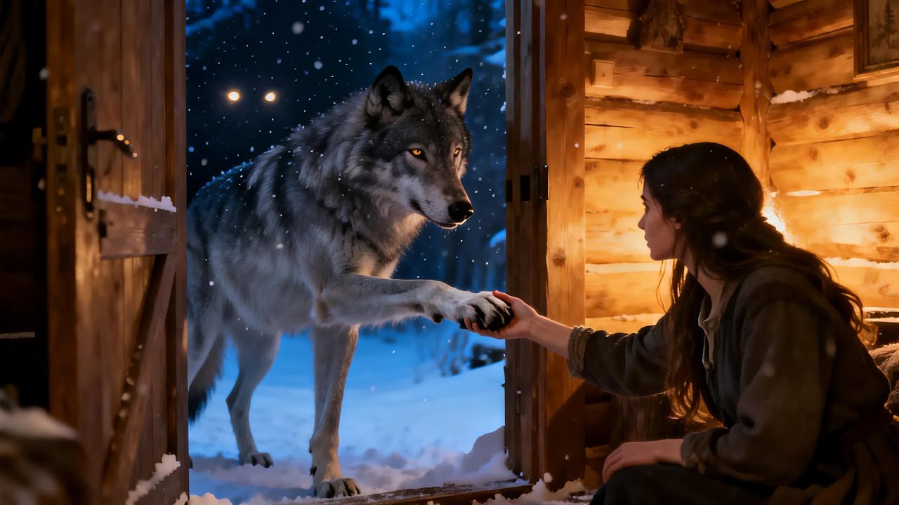 15 Wolves Scratched at Her Door During the Blizzard — The Omega Had No Idea One Was the Alpha King