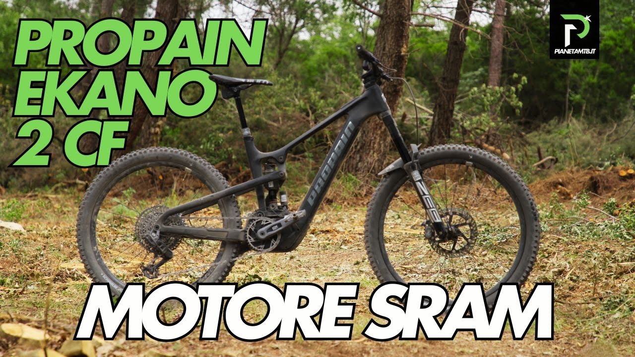 TEST PROPAIN EKANO 2 CF, L'EBIKE ENDURO AGILE MOTORIZZATA SRAM