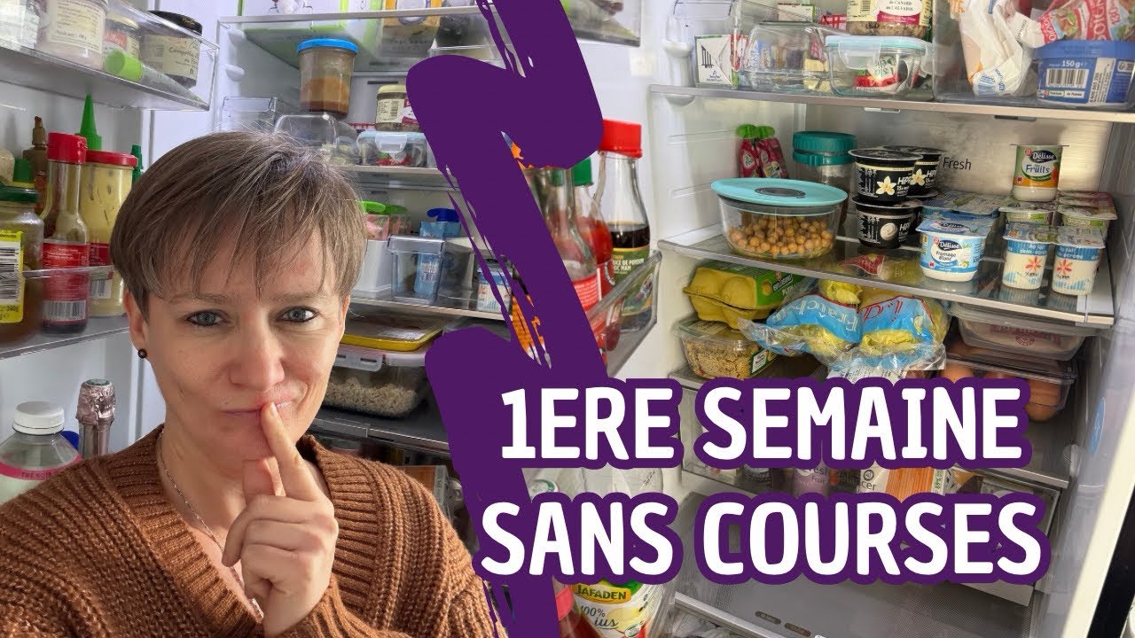 Bilan 1ere semaine sans courses ! Et on continue …