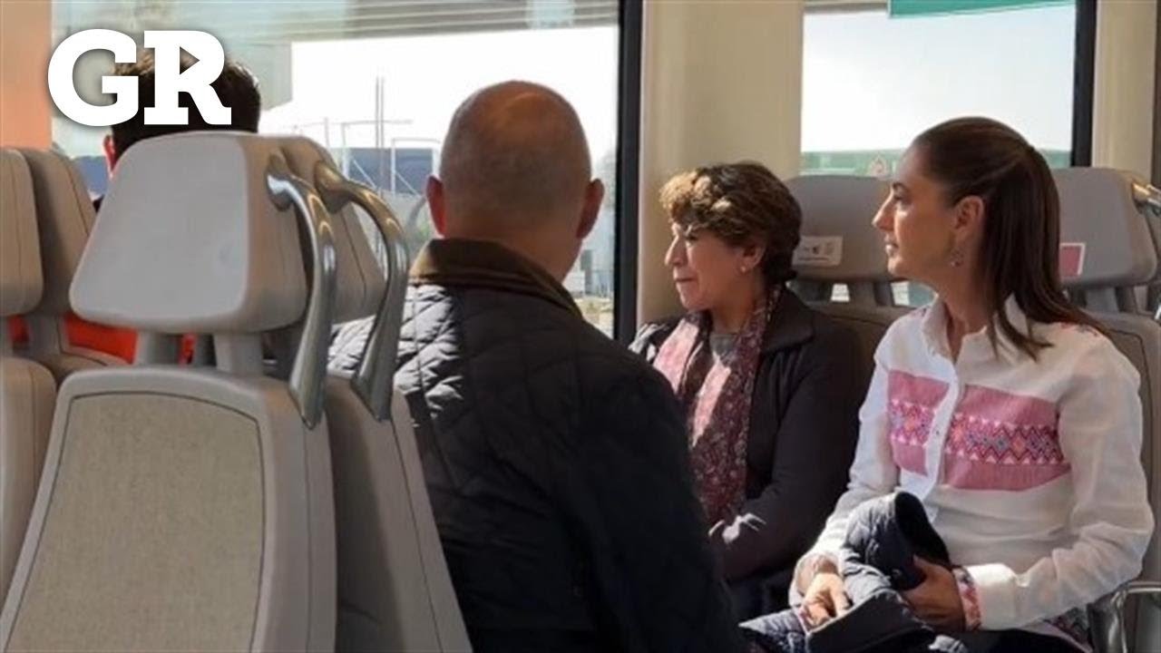 Prueban el tren Lechería-AIFA