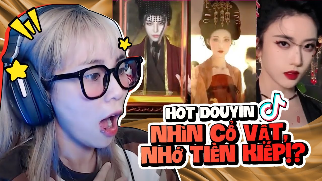Reaction hot Douyin trend 'chạm cổ vật biến h&igrave;nh'. MisThy cười ngất xỉu với người n&agrave;y v&igrave;!?