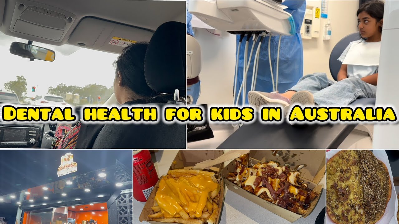 MY CHILD'S FIRST DENTAL CHECKUP | MY FAVORITE BURGERS IN SYDNEY | PAKISTANI 🇵🇰 AUSTRALIAN 🇦🇺 FAMILY