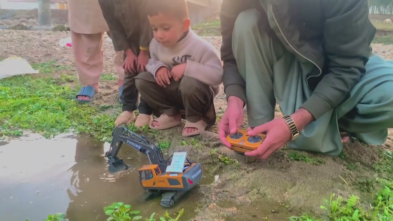 RC YIGONG Excavator Vlog #aktractorvlogs #xcavator #excavator 