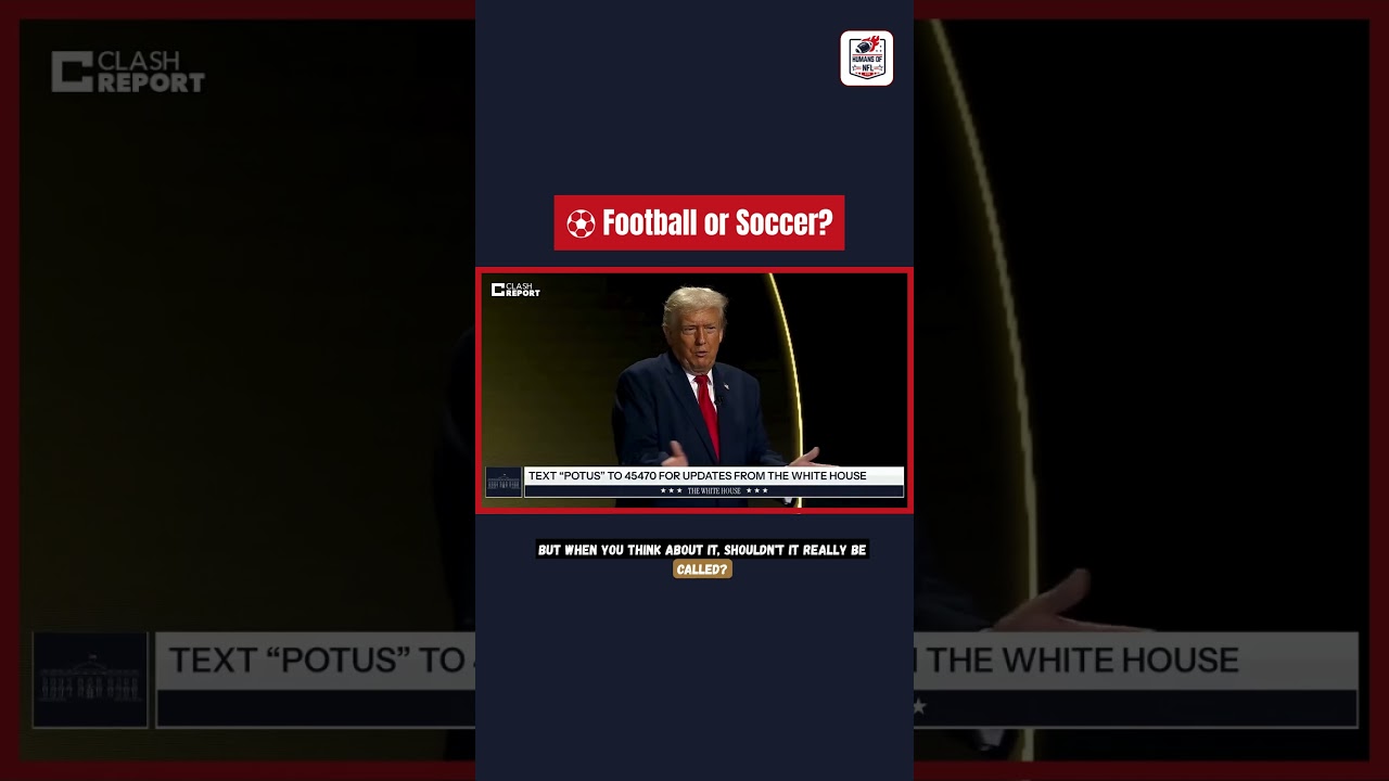 Donald Trump Wanted To Rename The NFL 😳 | Football vs Soccer Debate Returns