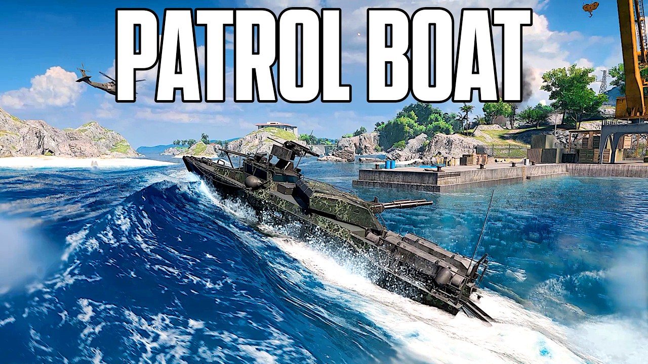 NEW Battlefield 6 Map - RCB-90 Patrol Boat Gameplay | Tsuru Reef