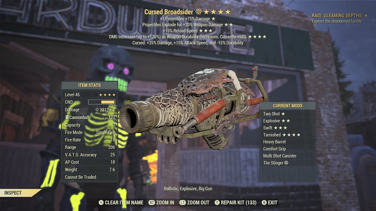 Solo Infestation, Tarnished Cursed Broadsider, Blood Sacrifice