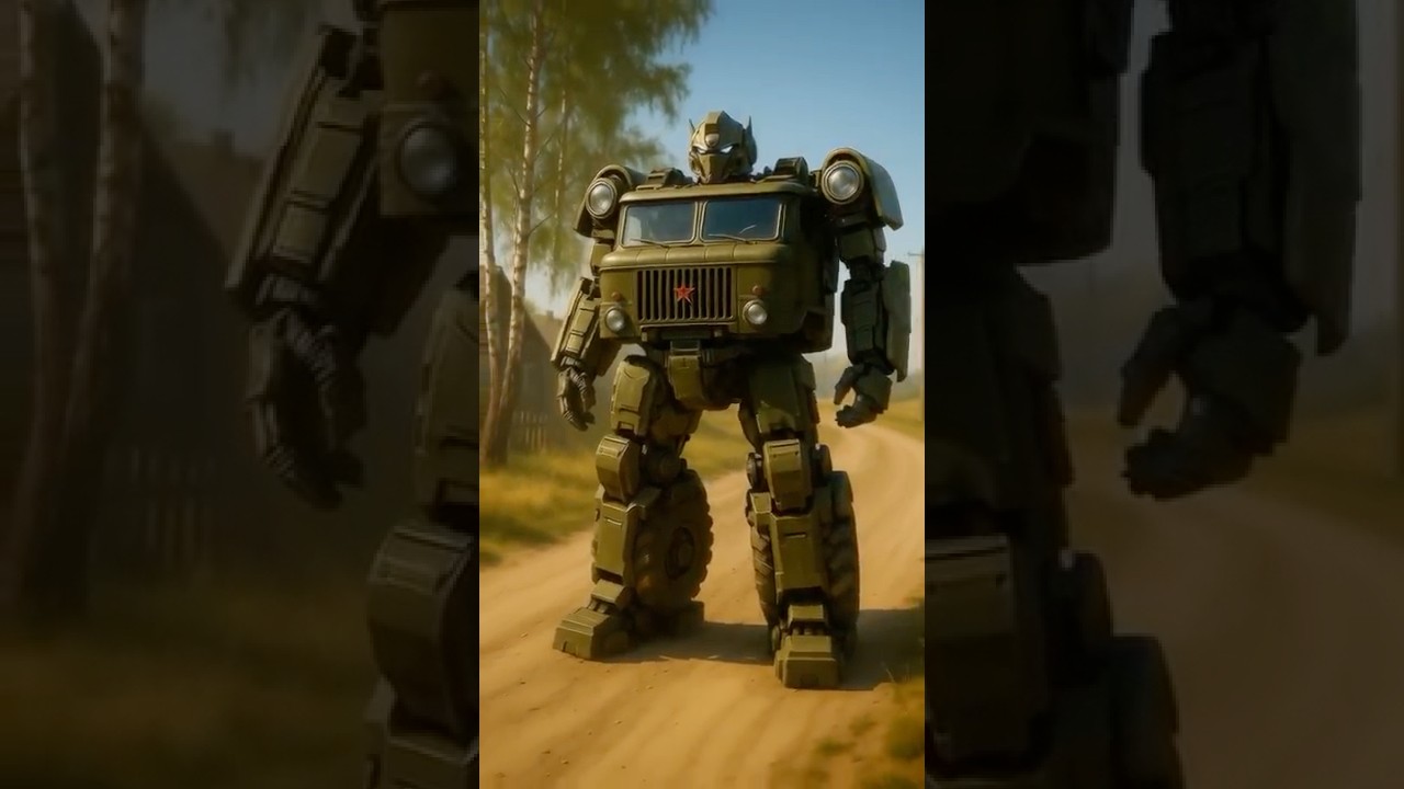 Советские трансформеры: военная техника 💥🦾
