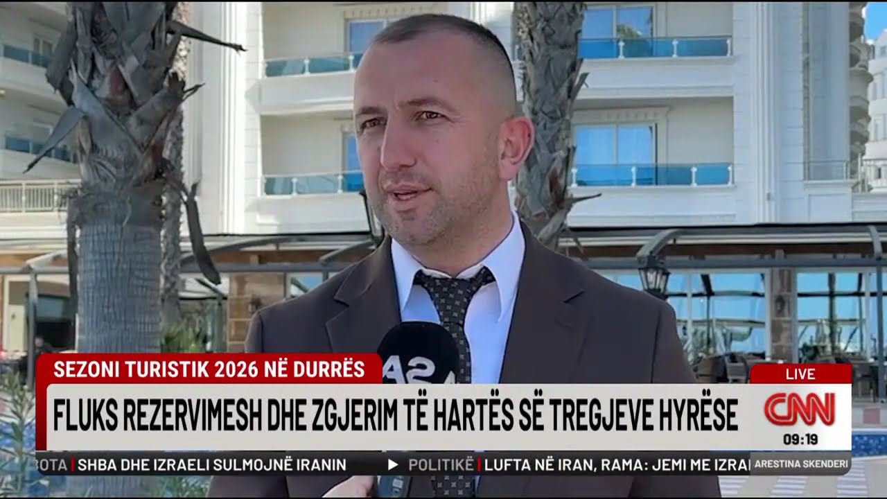 Sezoni turistik 2026 në Durrës, fluks rezervimesh dhe zgjerim të hartës së tregjeve hyrëse
