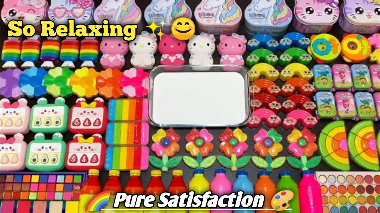 A Relaxing Play of Colors 🌈 | Pure Satisfaction #asmr #satisfying #mistermk