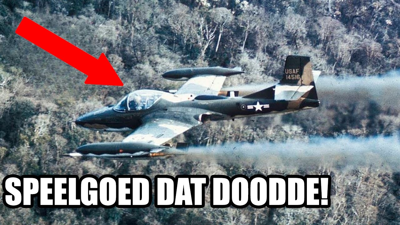 De kleinste aanvalsvliegtuig van Vietnam vernietigde alles op zijn pad!