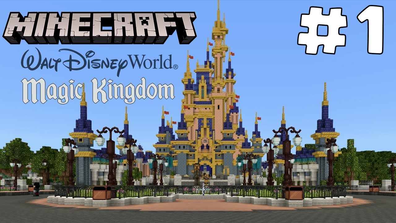 Minecraft | WDW MAGIC KINGDOM ADVENTURE!!!
