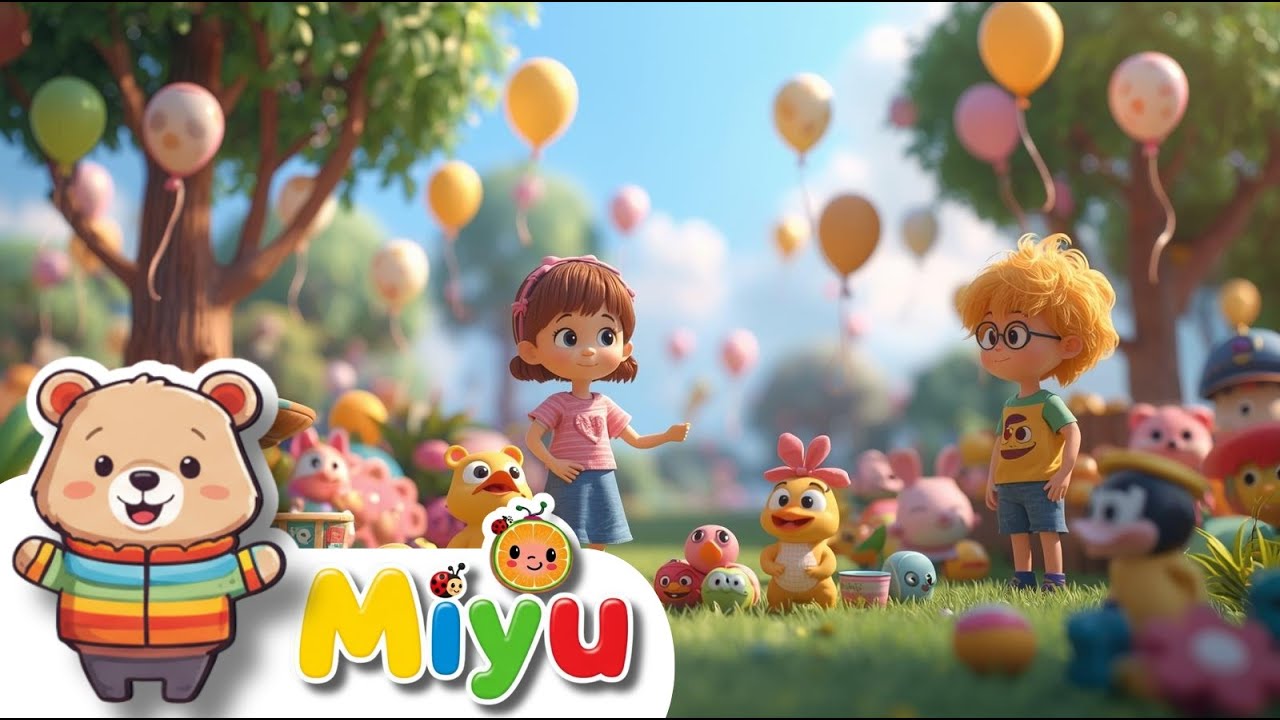 🎵 Ontdek de Magie van Leren met Miyu Kinderliedjes! 🌟 Ons Lichaam, Kleuren, Dieren & Meer!