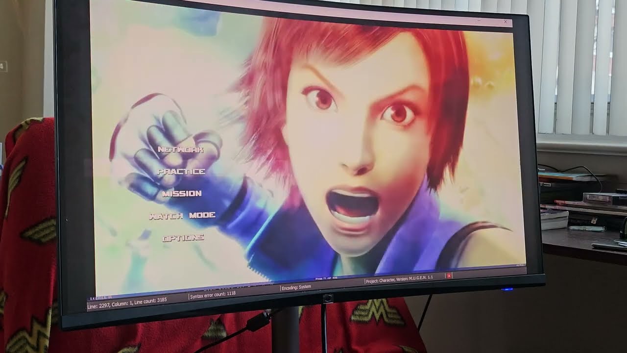 Mugen Tutorial: Create Menu/Select Screen movie background