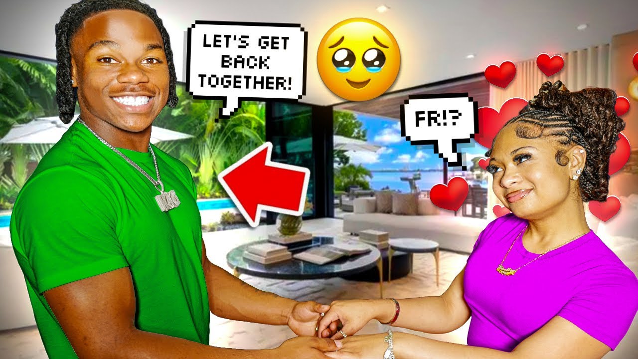 I TOLD BROOKLYN LETS GET BACK TOGETHER 🥰PRANK (WONT BELIEVE WHAT SHE SAID😱)