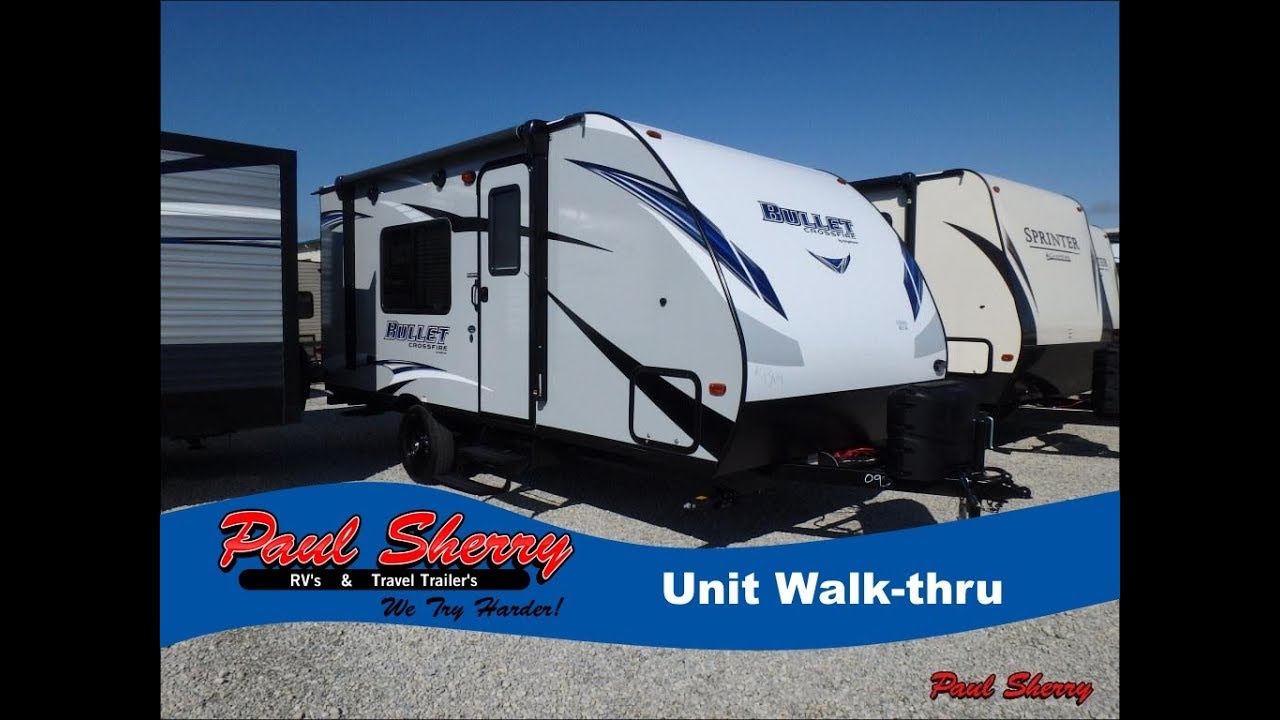 2018 Keystone Bullet Crossfire 1800RB Walk-thru | 9364