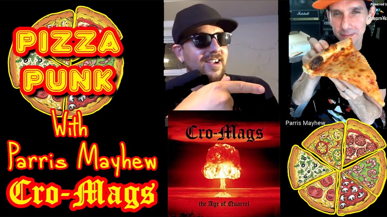 Parris Mayhew of the Cro-Mags + The Aggros is PIZZA PUNK! | Frumess
