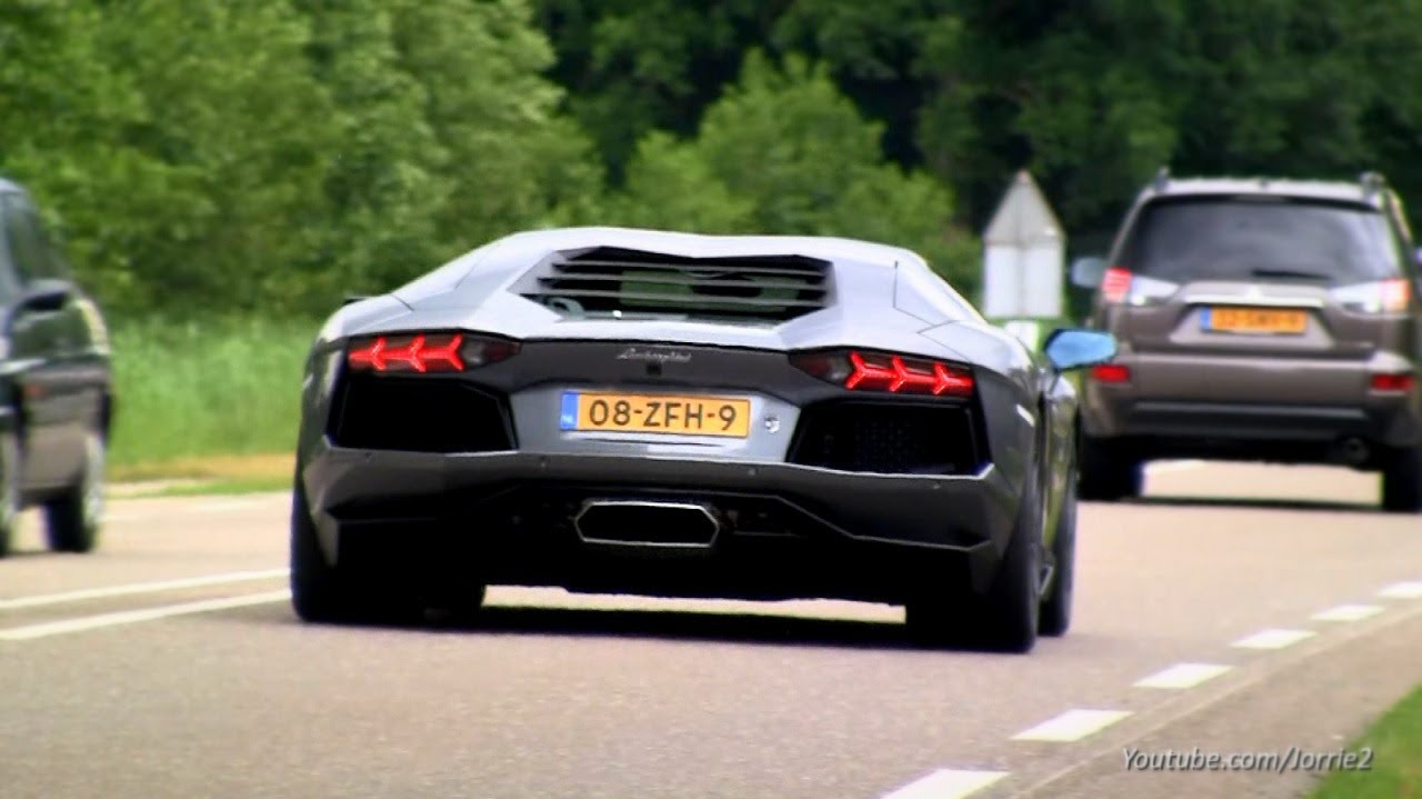 Aventador LP670-4 SV 430 Scuderia 997 GT2 458 Italia ACCELERATIONS!! - 1080p HD
