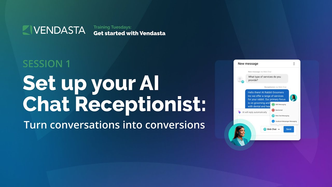 Set up your AI Chat Receptionist: turn conversations into conversions