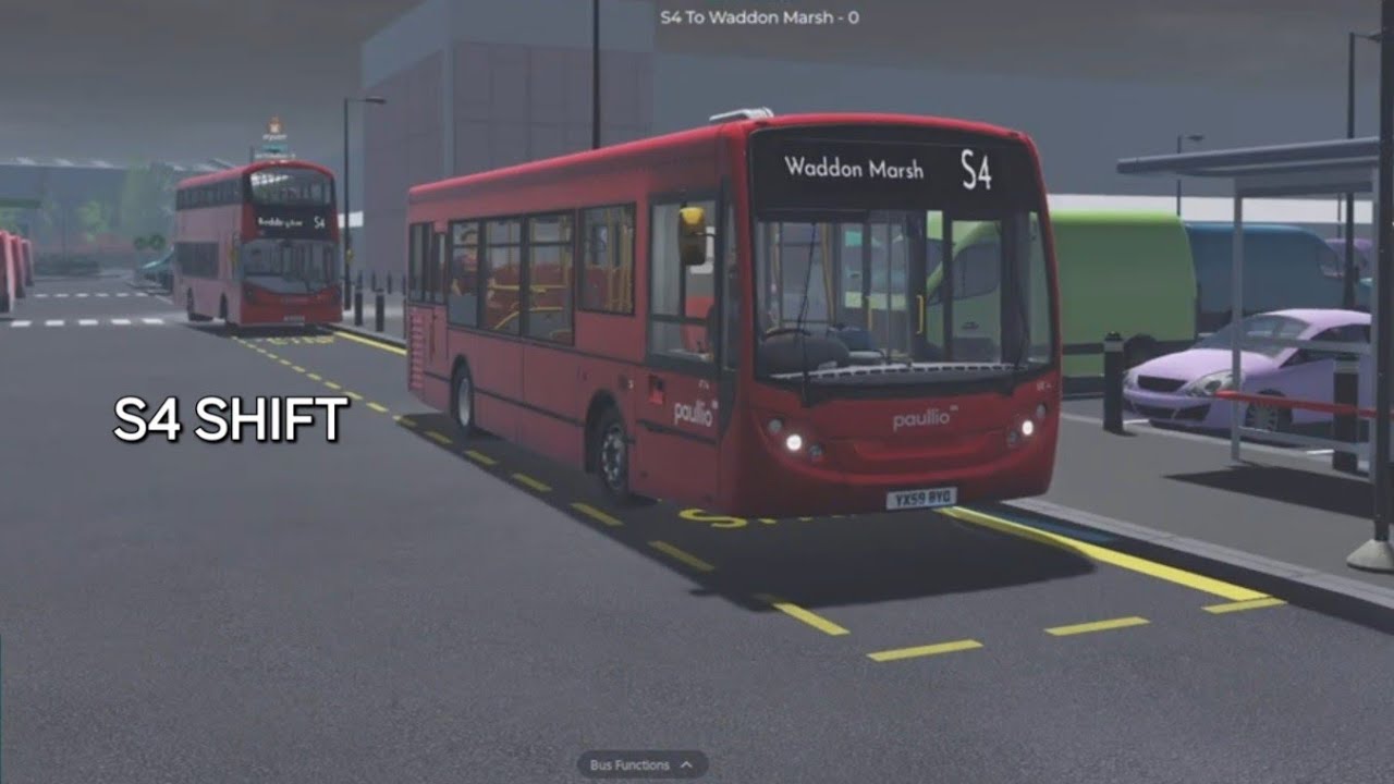 Croydon Transport Game | S4 SHIFT | Route S4: Beddington - Waddon - Beddington | Abellio E200