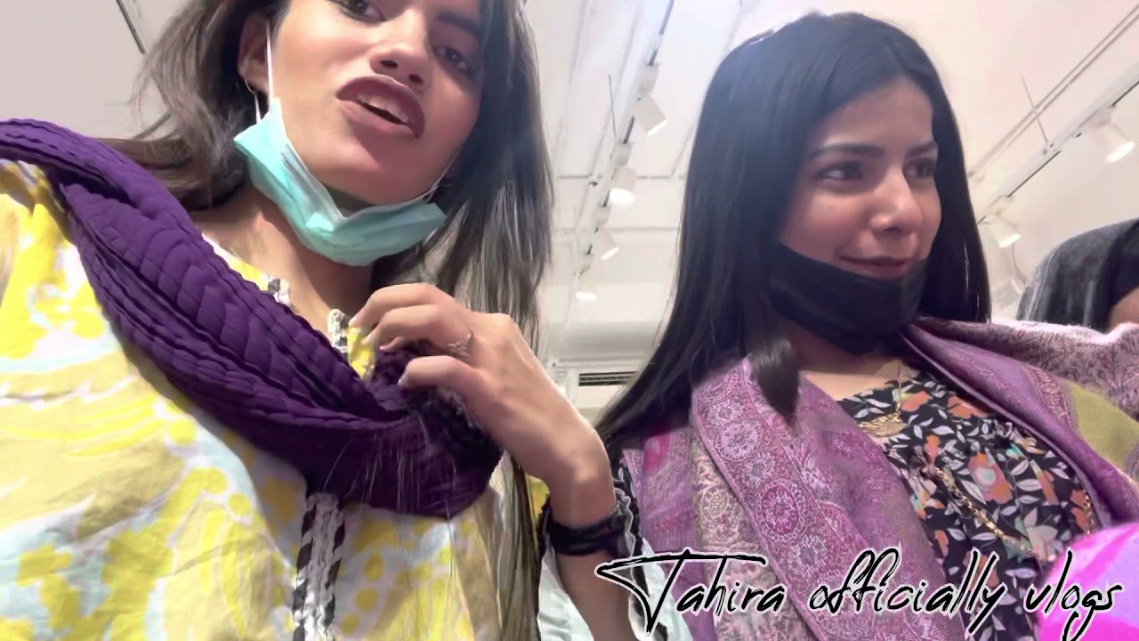Shopping vlog ❤️| With Singer Faiza ali | Have a lot of fun 🤪🤪🤪| Tahira officially vlogs