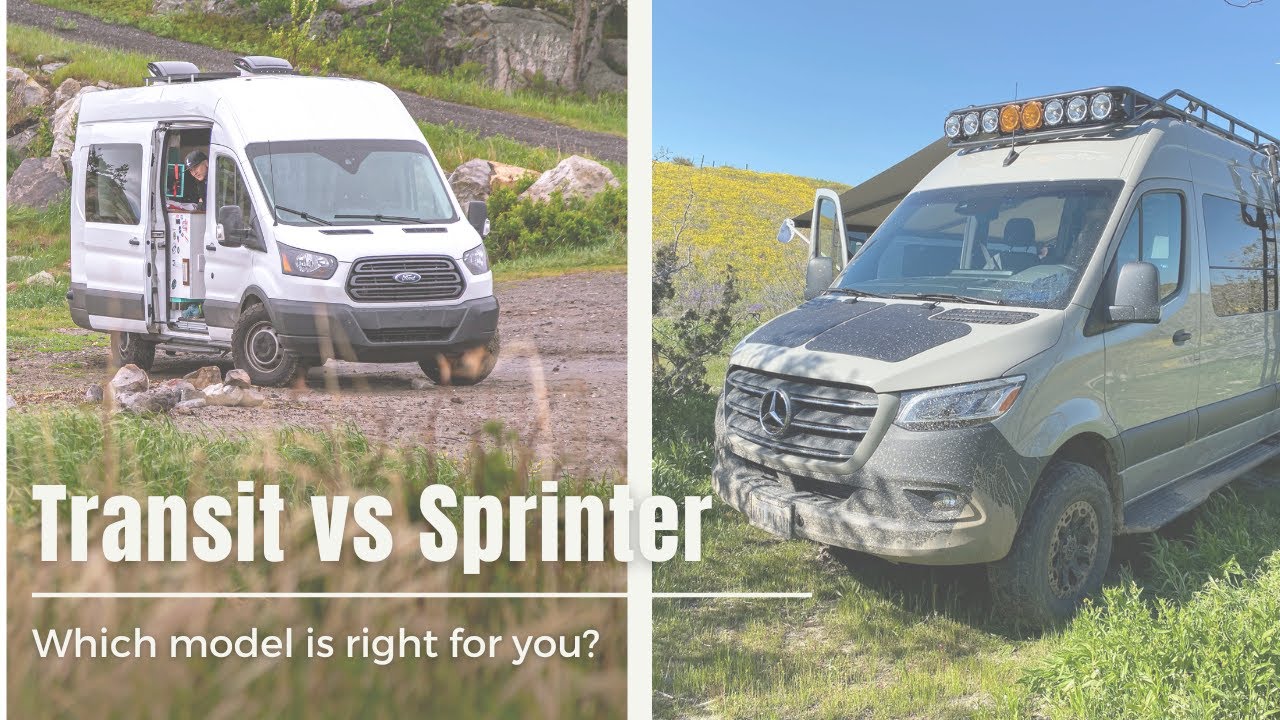 Ford Transit или Mercedes Sprinter: что лучше подойдет для переоборудования в фургон?