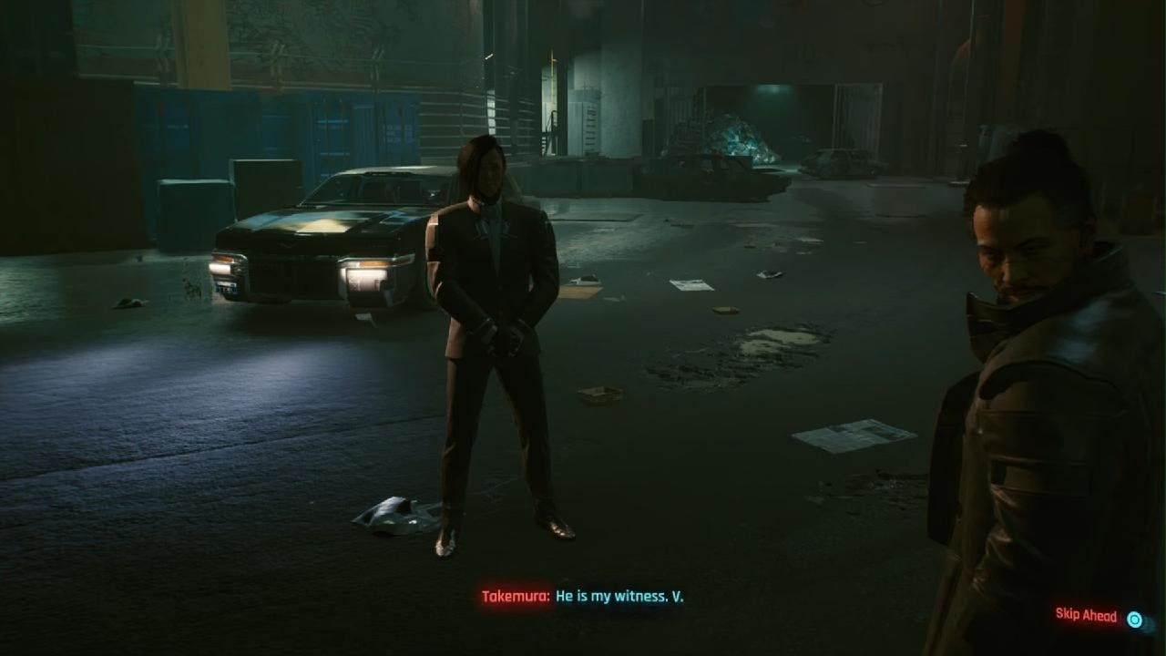 Cyberpunk 2077 All outcomes with Oda