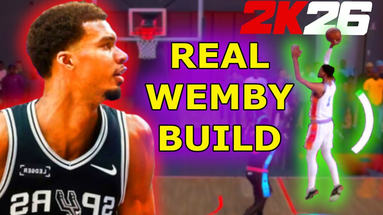 Это САМАЯ РЕАЛИСТИЧНАЯ сборка Вембаньямы в NBA2K26 👽