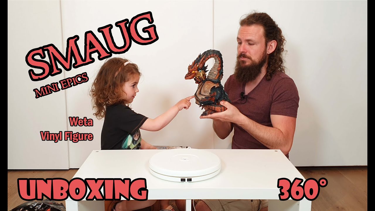 Smaug MINI EPICS Weta - UNBOXING / 360°