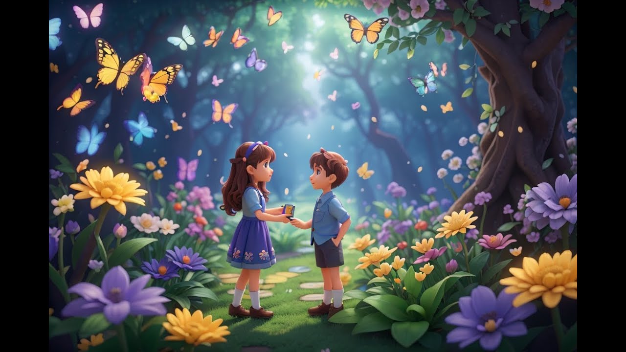 The Magical Garden Adventure | Kids learning Story