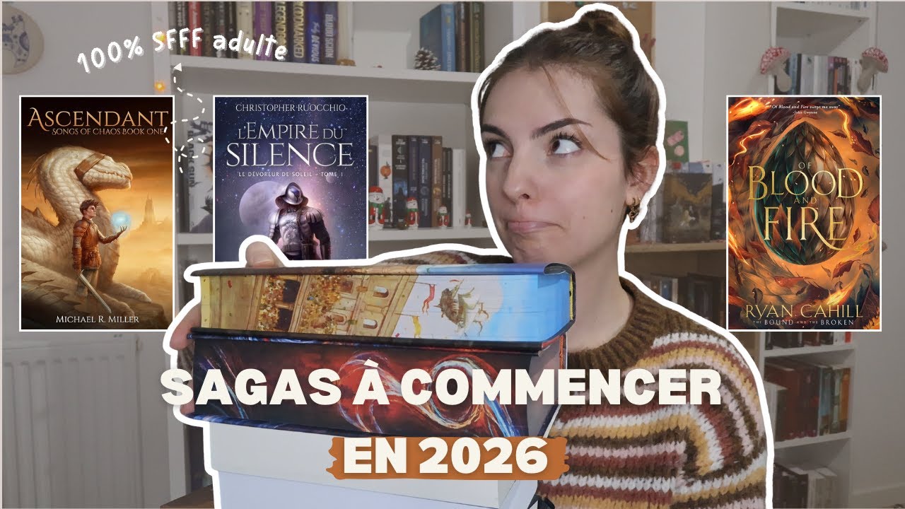 Les sagas que je veux commencer en 2026 - 100% SFFF adulte
