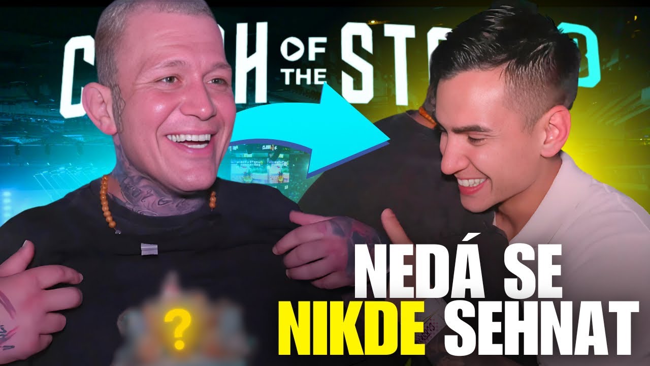 Vašek Mikulášek mi dal speciální dárek | Backstage z Clash of the stars 8 (vlog)