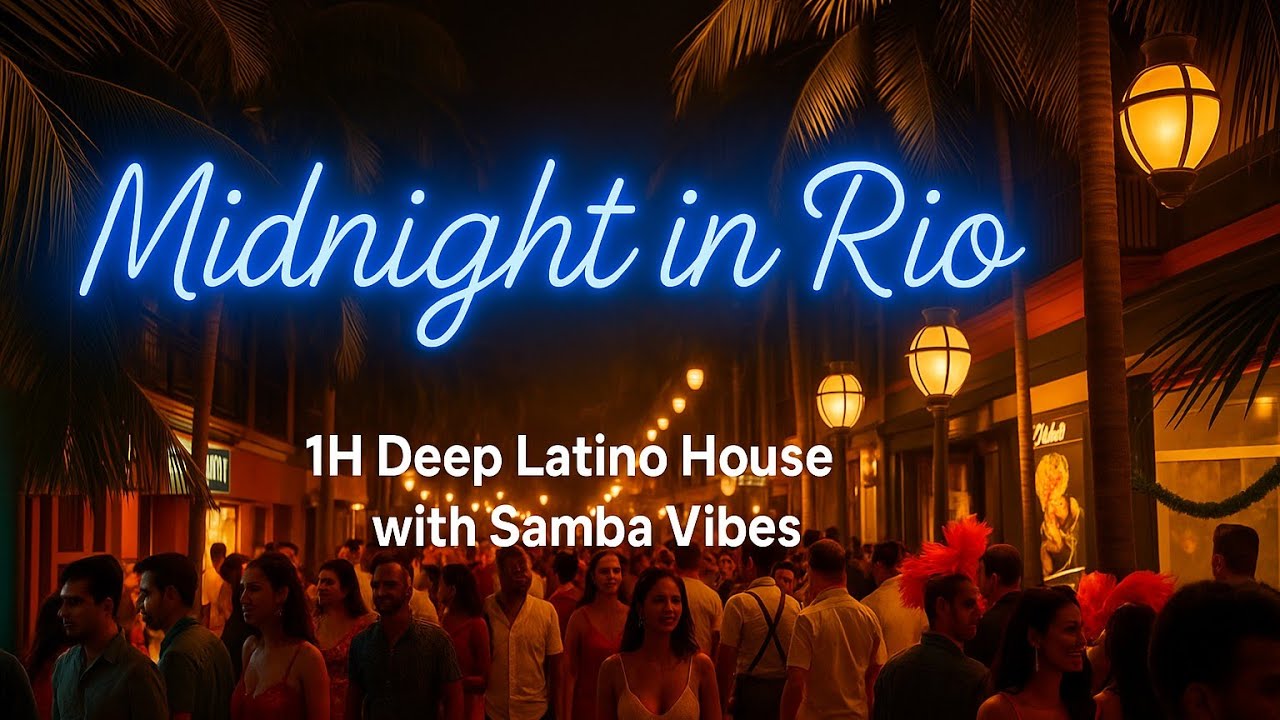 Midnight in Rio 🌙 | 1H Deep Latino House with Samba Grooves