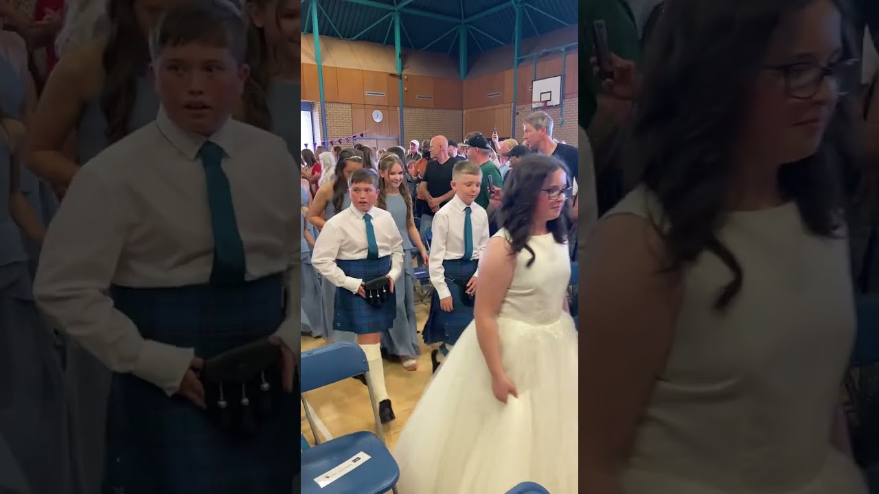 Tranent Gala 2024 Queen Niamh Entry to Crowning Ceremony