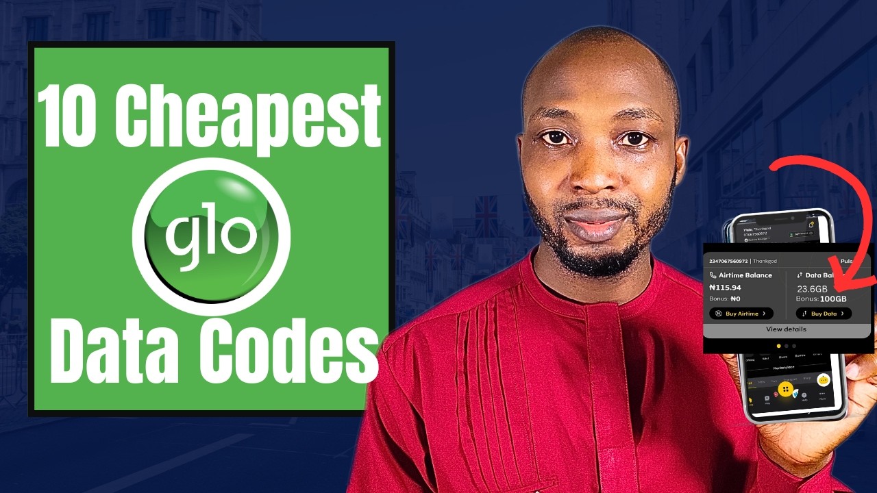 10 New Codes to get cheaper Data from Glo/How To Buy Cheap Data