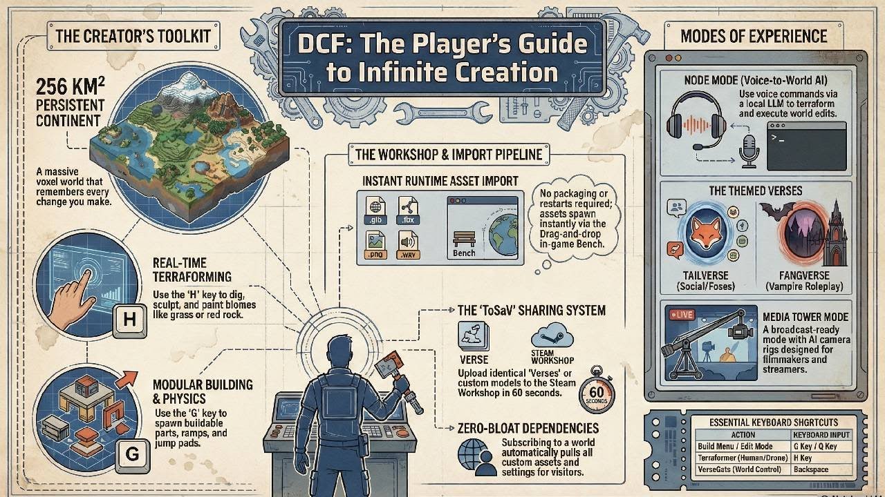 What is DCF? The Player's Guide to Infinite Creation