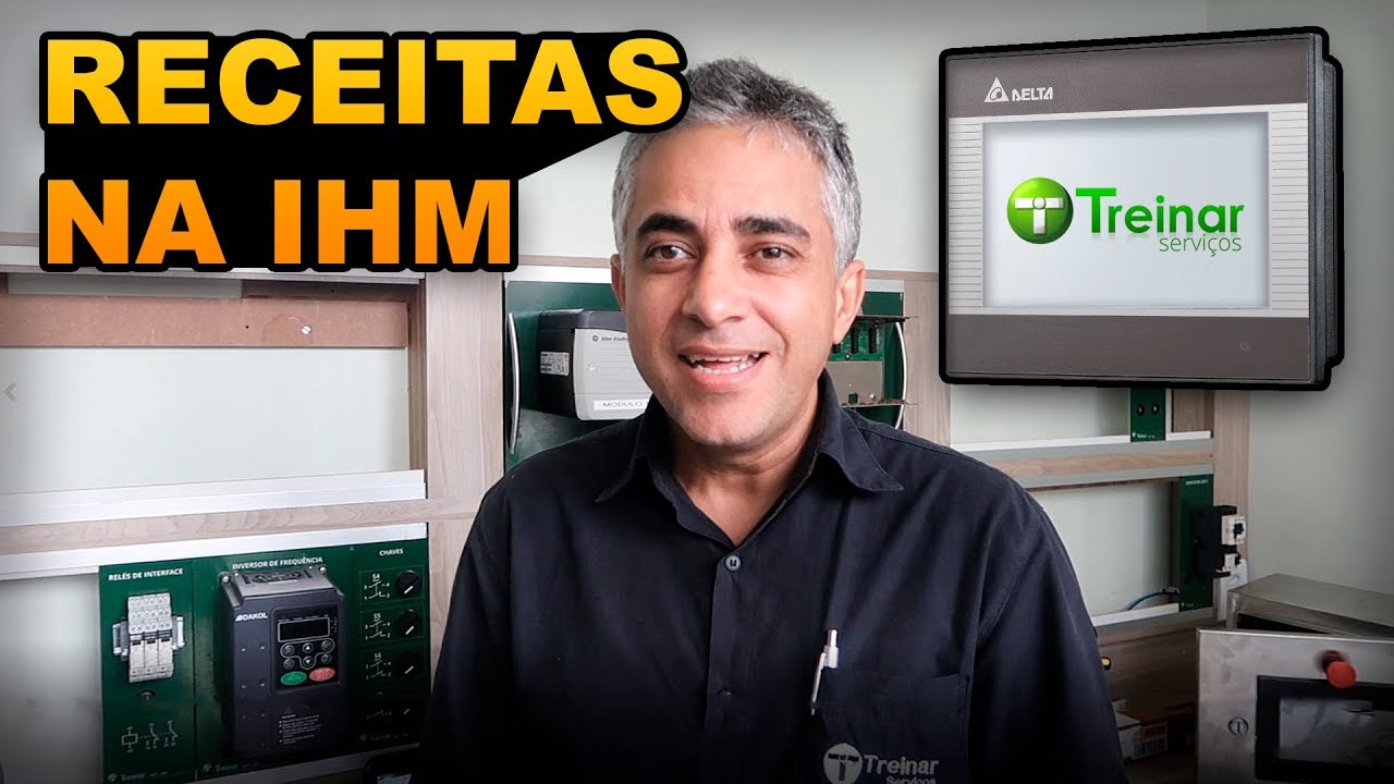 Como Criar Receitas na IHM!