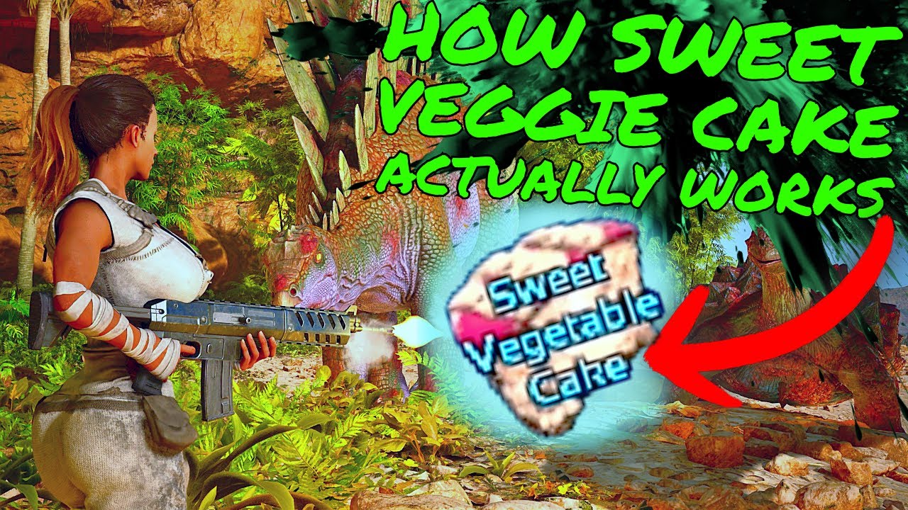 How SWEET VEGTABLE CAKE in Ark Survival Ascended ACTUALLY WORKS!!