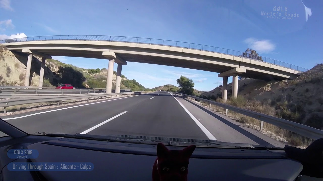 474 - Driving through Spain - From Alicante to Calpe
