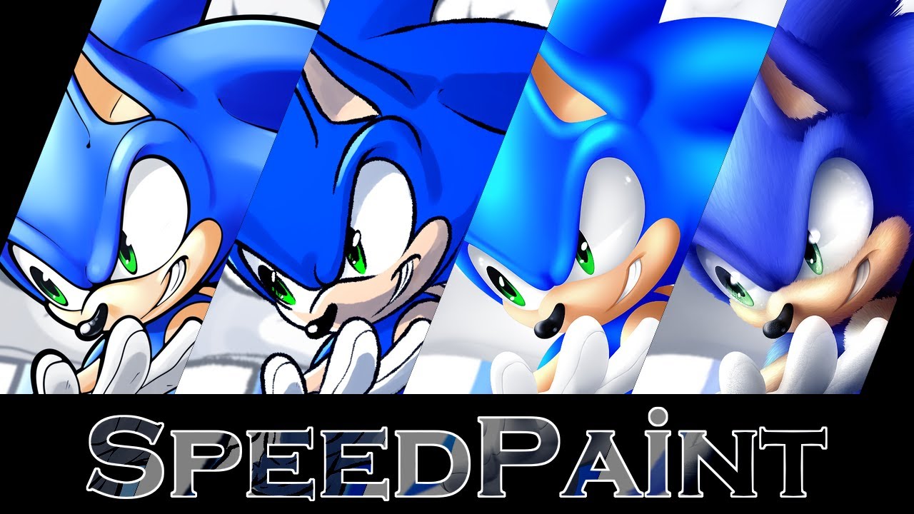 Sonic SpeedPaint - Unbound