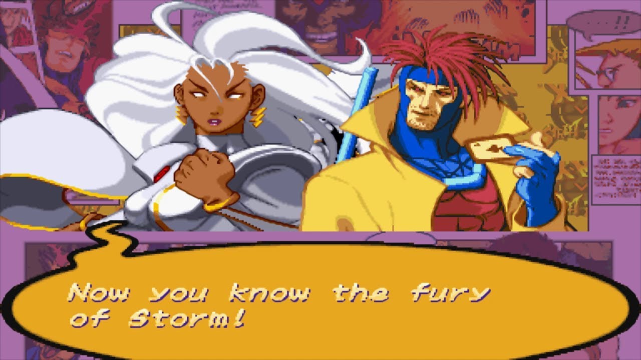 X-Men VS Street Fighter - Gambit/Storm - Expert Difficulty Playthrough
