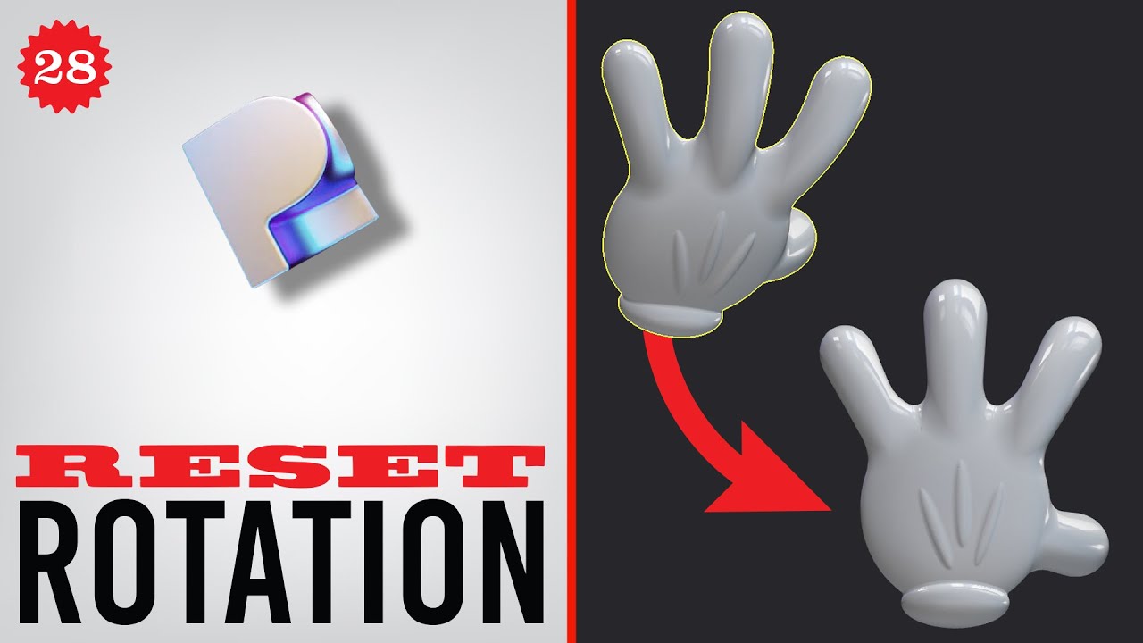 Plasticity Tip No. 28 - Reset rotation