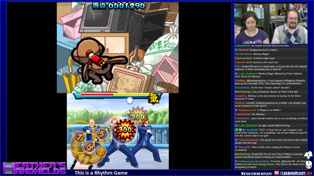 Heather's Handhelds — Moero! Nekketsu Rhythm Damashii Osu! Tatakae! Ouendan 2   2015 03 03