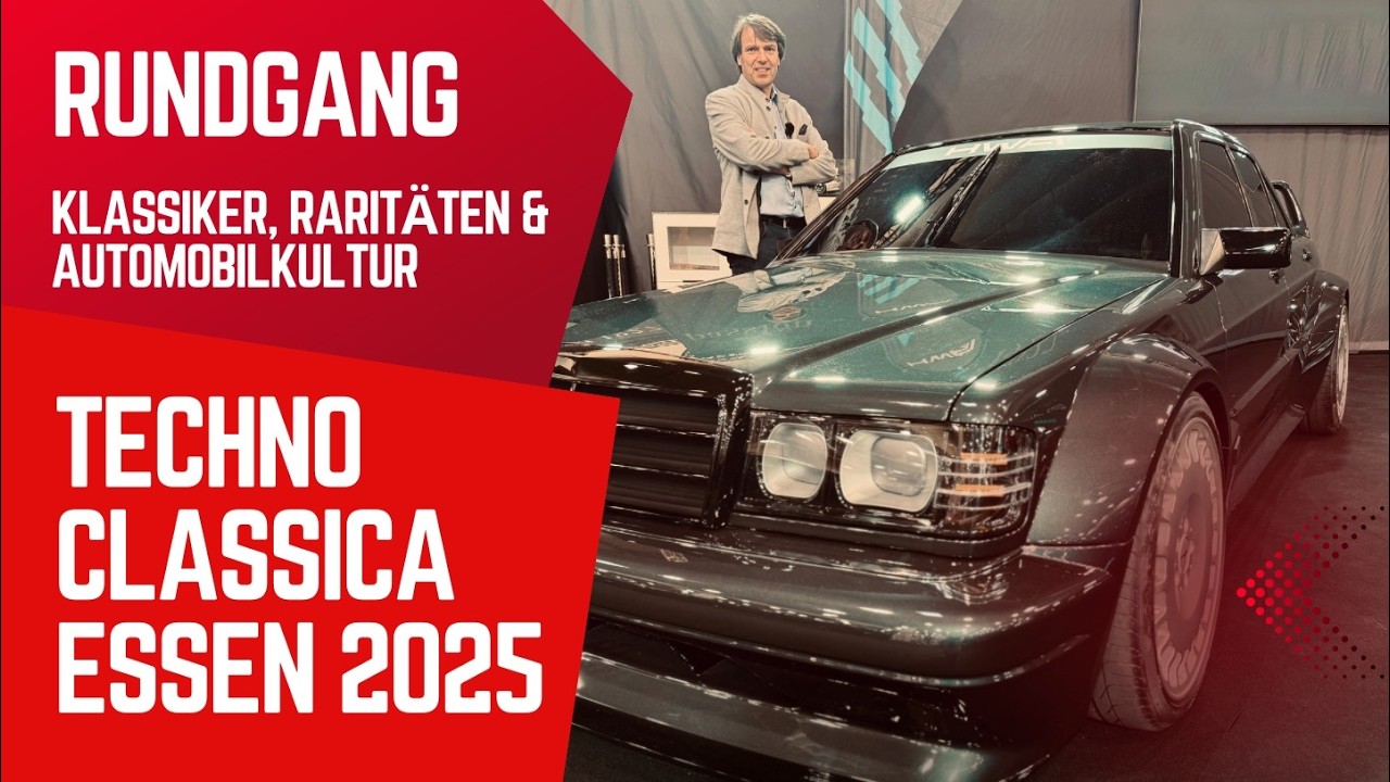 Techno Classica Essen 2025 – Rundgang durch die Hallen | Klassiker, Raritäten & Automobilkultur